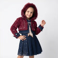 Little Diva Bolero & Denim Dress Set