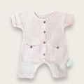 Short Sleeve Pink Stripped