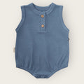 Sleeveless Blue